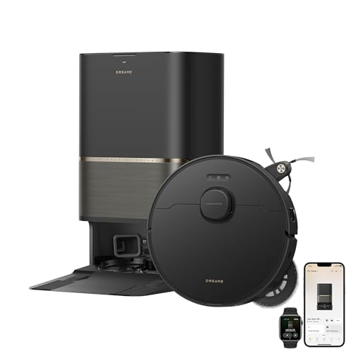 DREAME L60 Ultra PE Robot Vacuum and Mop, 30,000Pa Suction, Self-Cleaning,Corner-to-Edge Deep Cleaning, Detangling Brush, Obstacle Avoidance and 360° Navigation, Black