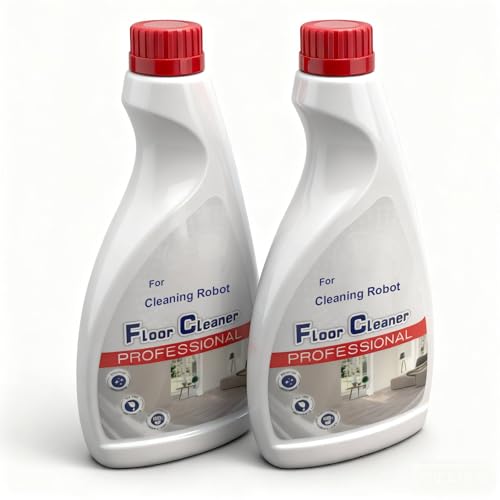 fepoch 2 Bottle Original Scent Floor Cleaning Solution - For Roborock Robot Vacuum & Mop, Deep Cleans Hard Floors, Works With All Mopping Robot Vacuums