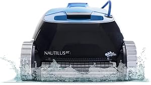 Dolphin Nautilus CC Automatic Robotic Pool Vacuum Cleaner, Wall Climbing Scrubber Brush, T