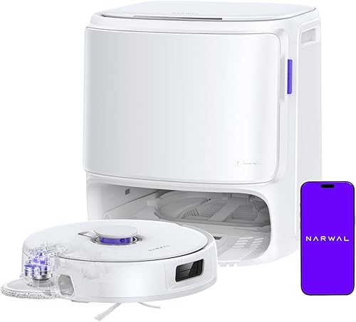 NARWAL Freo Z10 Turbo Robot Vacuum and Mop Combo, 25000Pa Suction, Edg — Our recommended configuration for best results