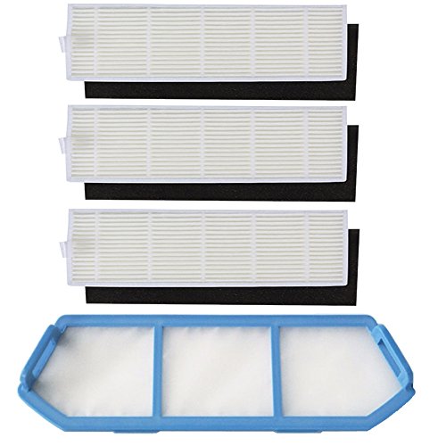 Replacement Accessory for ILIFE A4 A4s A4s Pro Vacuum Cleaner Ilife Robot Vacuum Filters A4s Ilife A4s pro Filter