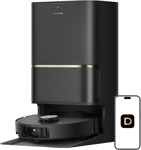 DREAME L50 Ultra Robot Vacuum and Mop Black with Auto-Empty and Mop Se — Build quality and design details up close