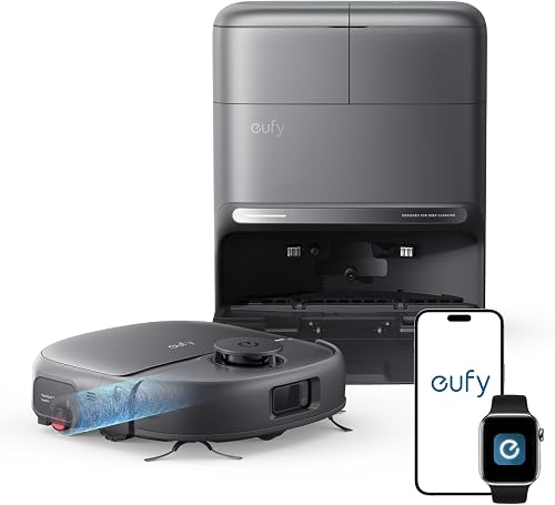 eufy C28 2026 New Robot Vacuum and Mop Combo,15,000 Pa Suction, HydroJ — Build quality and design details up close