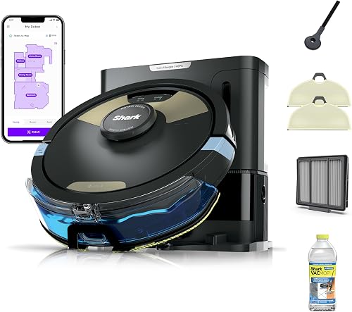Shark Matrix Plus | 2-in-1 Robot Vacuum & Mop for Carpets & Hard Floor — Our recommended configuration for best results