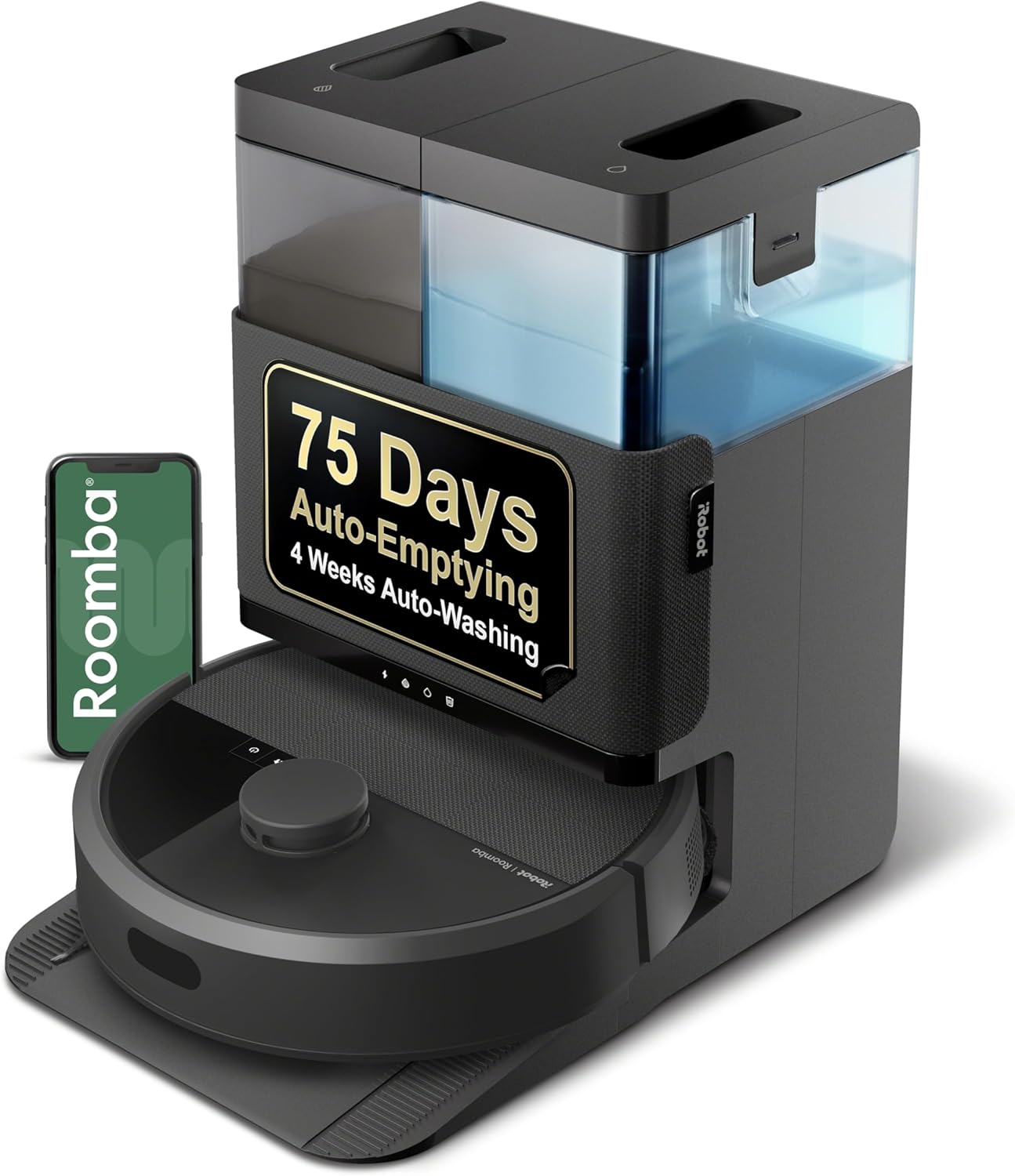 iRobot Roomba Plus 405 Combo Vacuum & Mop with AutoWash Dock