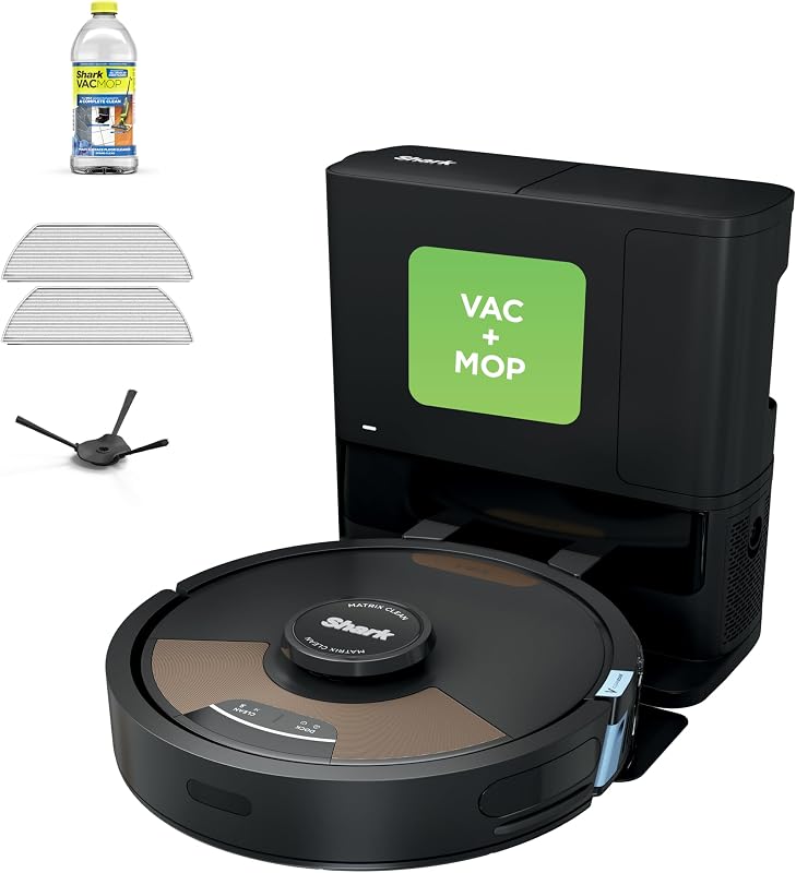 Shark Matrix Plus 2-in-1 Robot Vacuum & Mop with Sonic Mopping