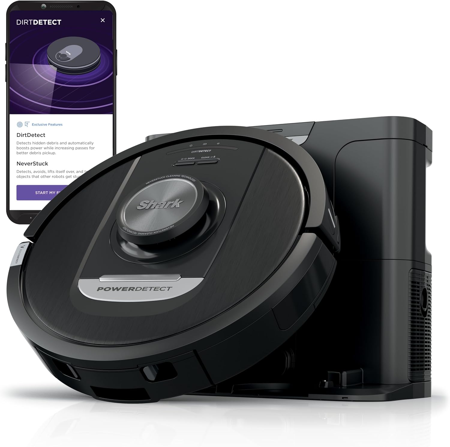 Shark PowerDetect Self-Empty Robot Vacuum
