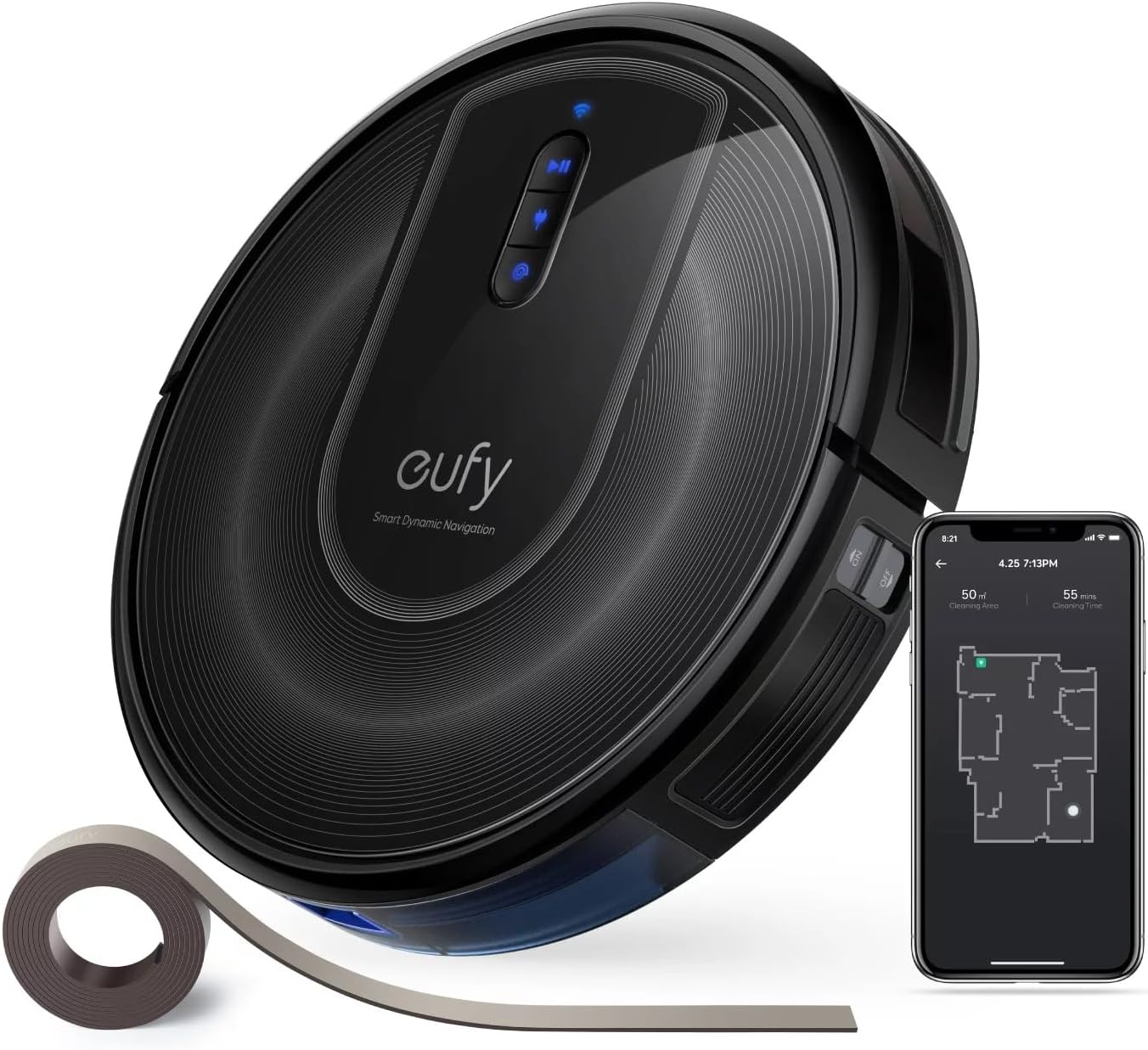 eufy Certified Like-New RoboVac G30 Verge, Robot Vacuum with Home Mapping, 2000Pa Suction,