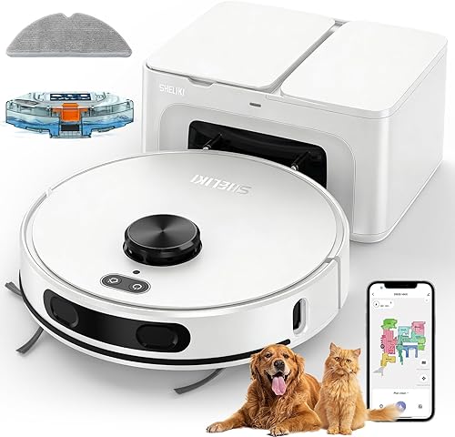 Robot Vacuum and Mop Combo, Self-Emptying Robotic Vacuums Cleaner Smar — Our hands-on testing setup for eufy robovac 15c edge clea