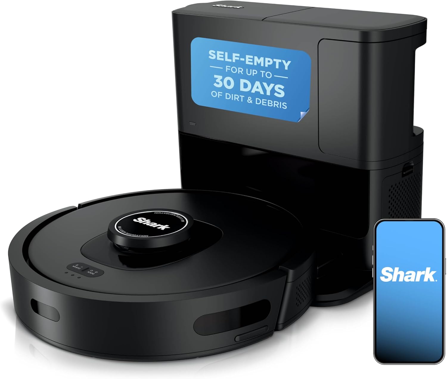 Shark AV2501S AI Ultra, Matrix Clean, 30-Day HEPA Bagless Self-Empty
