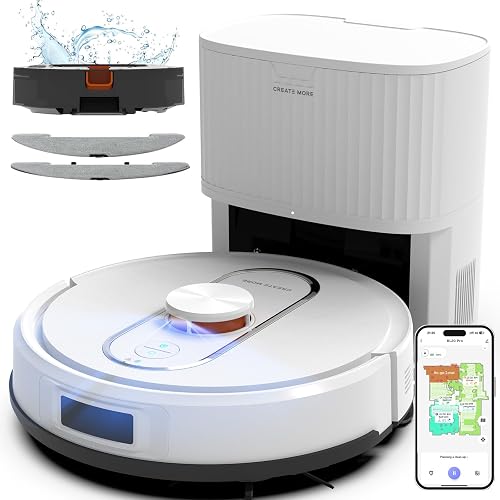 Bagotte Robot Vacuum and Mop Combo, 6000Pa Robotic Vacuum with Mapping — Side-by-side comparison of top picks in this category