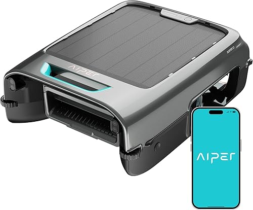 AIPER EcoSurfer S2 Solar Powered Pool Surface Skimmer Robot with APP S — Build quality and design details up close