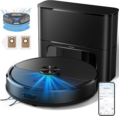 Kilgone Robot Vacuum and Mop Self-Emptying, 6000Pa No-Tangle Suction, — Real-world performance testing in action