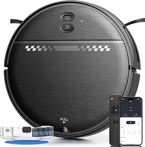 ZC WAS Robot Vacuum and Mop for Pet Hair, 2-in-1 Robot Vacuum Cleaner — Real-world performance testing in action
