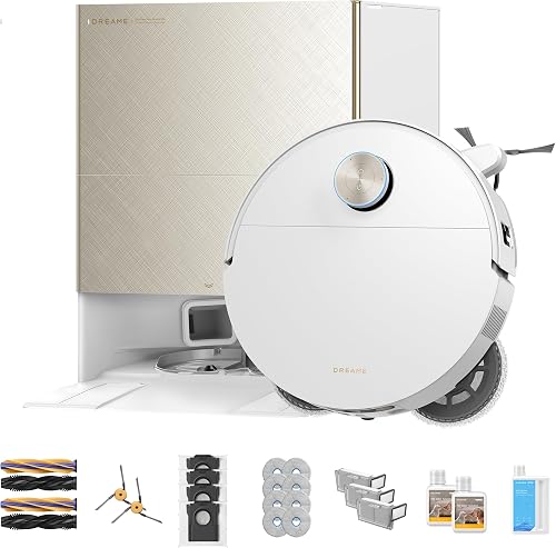 DREAME X60 Max Ultra Complete Robot Vacuum and Mop, Ultra-Thin Design, — Real-world performance testing in action